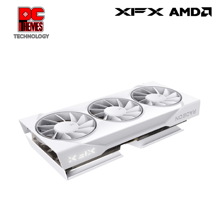 XFX Swift AMD Radeon RX 9060 XT OC White Triple Fan Gaming Edition